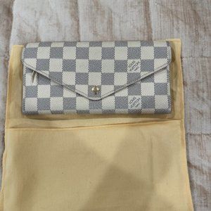 Louis Vuitton Damier Azul Emilie Long Flap Wallet